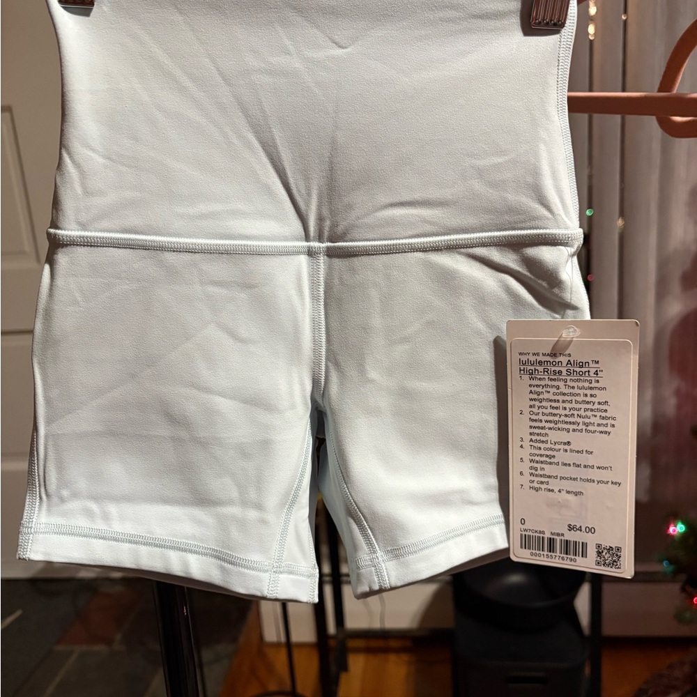 Lululemon Align High-Rise Shorts in Light Blue